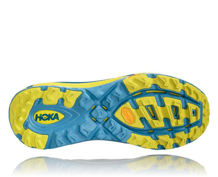 Hoka One One Spor Ayakkabı Erkek Mavi - Mafate Speed 2 - RJ9146307